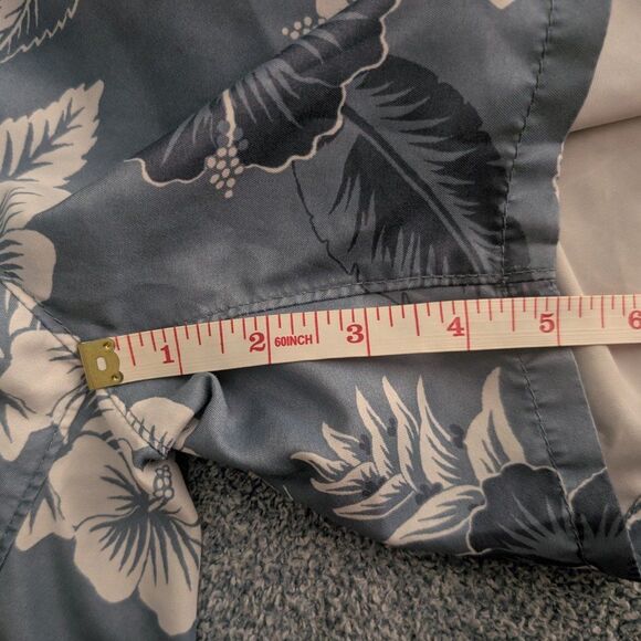 Abercrombie & Fitch Kids Blue Hibiscus Swim Trunks Boys Size 9/10 - Picture 9 of 9